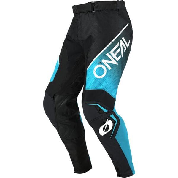 O'Neal 2025 Motocross Pants Hardwear Air Black White Teal